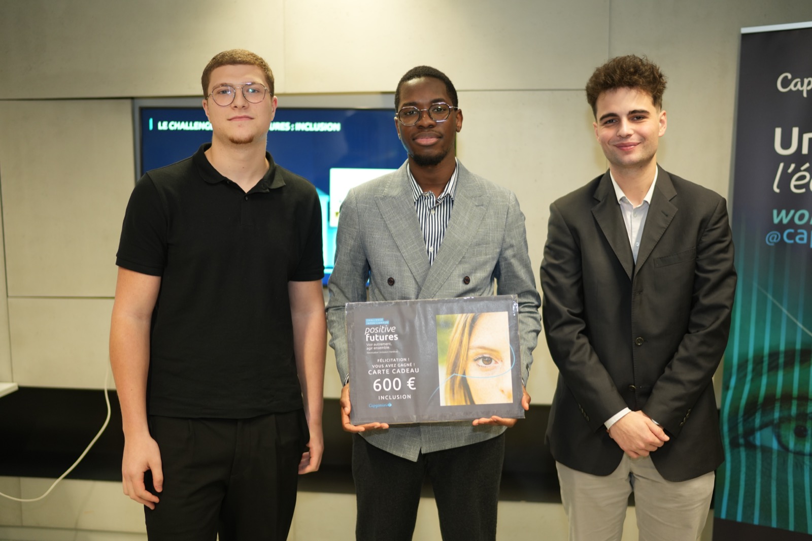 L'équipe Nesti, lauréate du Positive Futures Challenge